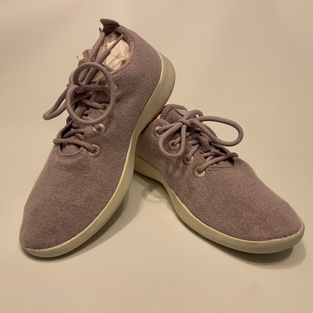 allbirds Mens Casual Lace-Up Shoes in Light Purple